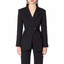 Brand new 🎉 Isabella Designer Black Blazer By Aggi ✔️ -Cheap Aggi Store a1oefqiutgblpgstkazl