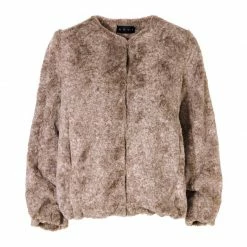 Wholesale 😍 Faux Fur Jacket Heidi Beige By Aggi 🧨