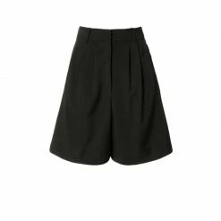 Best Sale 🎉 Billie Neutral Black Bermuda Shorts By Aggi ✔️