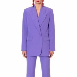 Deals 🔔 Blair Purple Opulence Blazer By Aggi 🤩 -Cheap Aggi Store axs6zhn5h2jpqxy9mcy2
