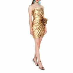 Best deal 🔥 Dress Alessandra Vegas Gold By Aggi 🥰 -Cheap Aggi Store boftvzn44utjcuiog9tx