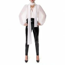 Top 10 🧨 Linda Muslin White Blouse By Aggi 👏 -Cheap Aggi Store bvftdotii89qzy8rjaa3