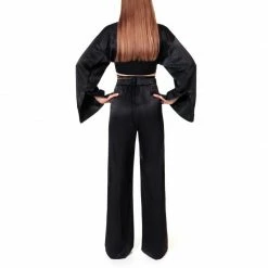 Cheapest โค๏ธ Jessie Satin Glossy Black Trousers By Aggi ๐งจ 11 Cheapest โค๏ธ Jessie Satin Glossy Black Trousers By Aggi ๐งจ -Cheap Aggi Store ciqzw1sxihucpalh11qd