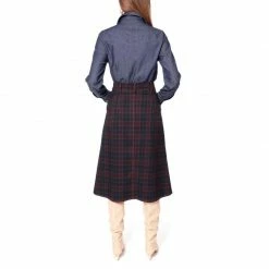 Discount 😉 Chalia Tartan 👗 Skirt By Aggi 🔔 -Cheap Aggi Store cp4sxgvac5fdqodre8aw