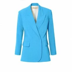 Budget ✨ Ramona Malibu Blue Blazer By Aggi ✔️