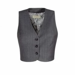 Deals 🔥 Sienna Downtown Grey Vest By Aggi 🧨
