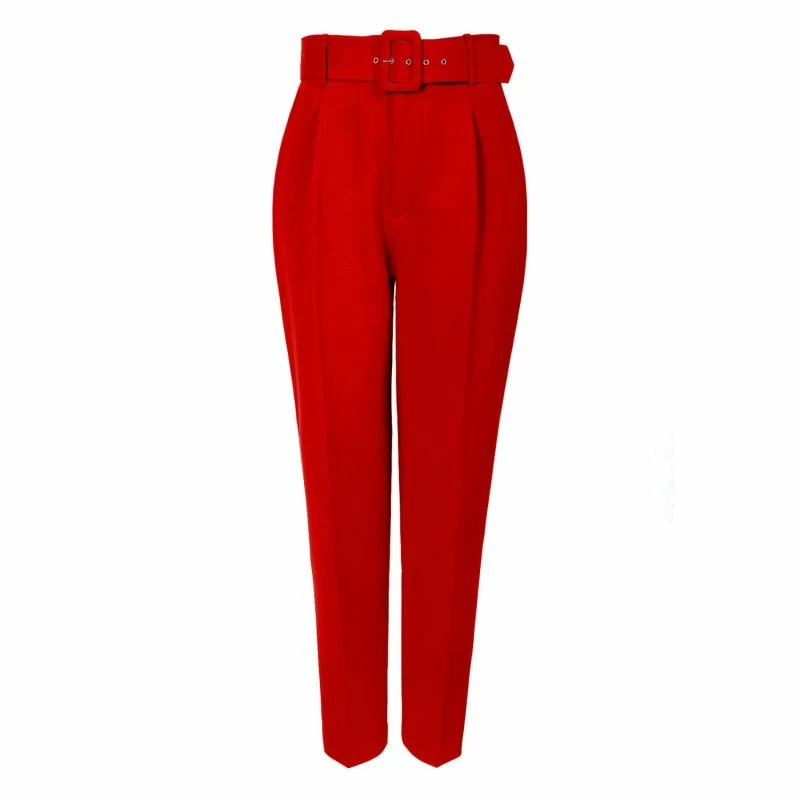Budget ๐ Tracey True Red Trousers By Aggi ๐ 3 Budget ๐ Tracey True Red Trousers By Aggi ๐