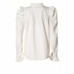 Flash Sale 💯 Fany Whisper White Blouse By Aggi 👏 -Cheap Aggi Store d8d5vgud9etuv7xuwv9o