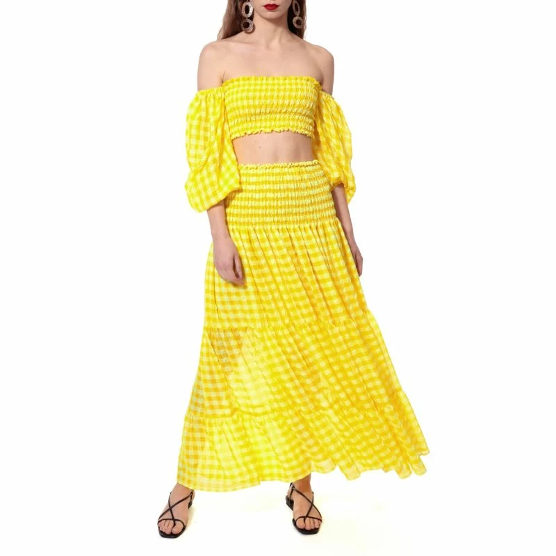 Best Sale 🔥 Lola Sun Kissed Yellow 👗 Skirt By Aggi 😀 4 Best Sale 🔥 Lola Sun Kissed Yellow 👗 Skirt By Aggi 😀 - Image 2