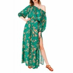 Coupon ✨ Jill Green Flowers 👗 Dress By Aggi 😉 -Cheap Aggi Store dejxadnco2zbzjmhmqfj