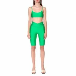 Best Sale 🌟 Jess Brazil Green Biker Shorts By Aggi 🎉 12 Best Sale 🌟 Jess Brazil Green Biker Shorts By Aggi 🎉 -Cheap Aggi Store e0yqmfxjmj64s9rc4etg