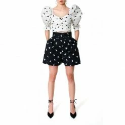 Coupon 🔥 Brigitte Shorts By Aggi 👏 -Cheap Aggi Store eg7tni2ur0tltrrnplmy