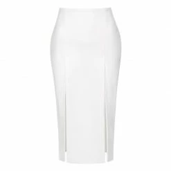 Buy 🥰 Salma Ecru White 👗 Skirt By Aggi 😍