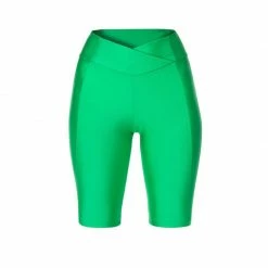 Best Sale 🌟 Jess Brazil Green Biker Shorts By Aggi 🎉