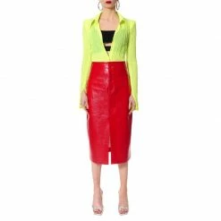 Discount 🎁 Liz High Risk Red 👗 Skirt By Aggi ❤️ -Cheap Aggi Store gbfjmmce48hjsxye8ld3