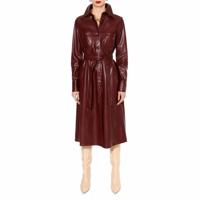 Cheap 💯 Alexandra Malaga Wine 👗 Dress By Aggi 🎁 4 Cheap 💯 Alexandra Malaga Wine 👗 Dress By Aggi 🎁 - Image 2