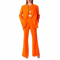 Promo 🌟 Camilla Neon Orange Flared Pants By Aggi 🔔 -Cheap Aggi Store gzwrgnhow6pdomhyf1ho
