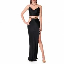 Best deal ⭐ Lucia Glossy Black Top By Aggi 😀 -Cheap Aggi Store hdyjijbzw1awcyhnal2k