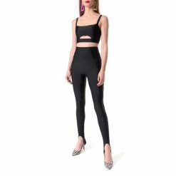 Best reviews of ❤️ Gia Background Black Pants By Aggi 🎁 -Cheap Aggi Store hlsuuzmpeoohriv4wf1p