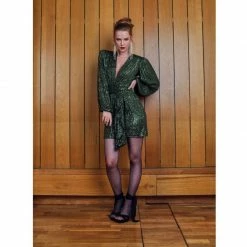 Best deal 🔥 Anastasia Vineyard Green 👗 Dress By Aggi 💯 -Cheap Aggi Store iky66eyacbcftv6vb4hq