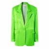 Deals 👍 Bellamy Satin Green Flash Blazer By Aggi ❤️ -Cheap Aggi Store jafikaqzd7svr69e8atu