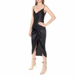 Best reviews of ✨ Ava Glossy Black 👗 Dress By Aggi 🔔 -Cheap Aggi Store jncmj8u3cgeglmrae7kz