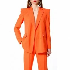 Buy 🔥 Marina Tangerine Blazer By Aggi ❤️ -Cheap Aggi Store jsfeifs283tmkjqh02co