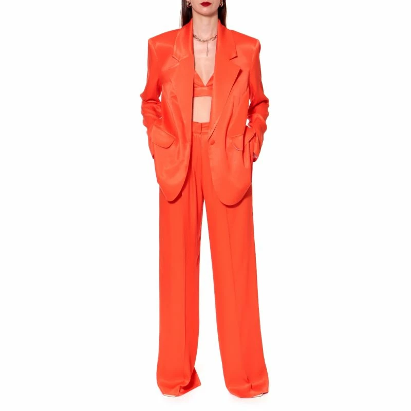 Coupon ๐ Bellamy Satin Nasturtium Blazer By Aggi โ 6 Coupon ๐ Bellamy Satin Nasturtium Blazer By Aggi โ - Image 4