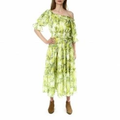 Budget ✔️ Taja White-Lime 👗 Dress By Aggi 😉 -Cheap Aggi Store ltznsxs5lqor0dr4nvuo