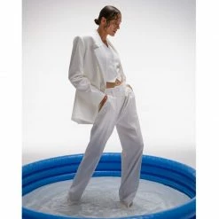 Outlet 🧨 Frankie Aesthetic White Trousers By Aggi 🎉 -Cheap Aggi Store oa0zzyitipetargs1mkp