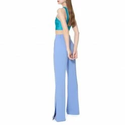 Coupon ⭐ Camilla Skyway Pants - Blue By Aggi 🧨 -Cheap Aggi Store on7jbqwqjirwhjk98cm2