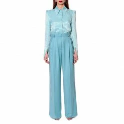 Deals 💯 Gwen How Blue Am I Trousers By Aggi ❤️ -Cheap Aggi Store oyu7jaj72zuyq9bkcakn