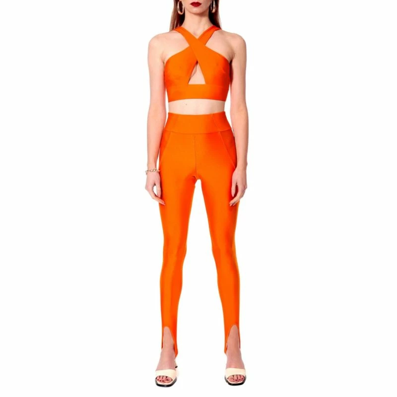 Cheapest 🛒 Isla Neon Orange Top By Aggi ✔️ 4 Cheapest 🛒 Isla Neon Orange Top By Aggi ✔️ - Image 2