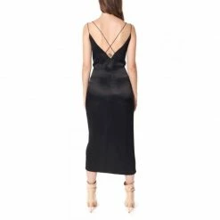 Best reviews of ✨ Ava Glossy Black 👗 Dress By Aggi 🔔 -Cheap Aggi Store poqrcbpr1ijuqk0oii2z