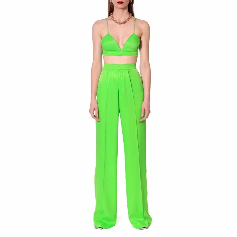 Flash Sale ❤️ Asha Satin Green Flash Bralette Top By Aggi 🤩 5 Flash Sale ❤️ Asha Satin Green Flash Bralette Top By Aggi 🤩 - Image 3