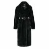 Cheapest 🤩 Kylie Warm Black Faux Fur 🧥 Coat By Aggi ⌛