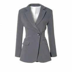 Flash Sale ❤️ Isabella Baltic Grey Blazer By Aggi 🧨