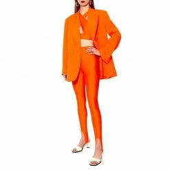 Deals 💯 Gia Neon Orange Pants By Aggi ❤️ -Cheap Aggi Store qlxxkyvbn35r2cofek0y