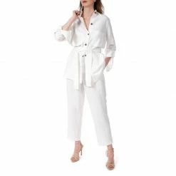 Best Sale 🎁 Iga Cream White Pants By Aggi 🤩 -Cheap Aggi Store qoiqqnfnryrq1flsppcv