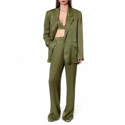 Flash Sale ✔️ Bellamy Satin Olive Branch Blazer By Aggi 👏 6 Flash Sale ✔️ Bellamy Satin Olive Branch Blazer By Aggi 👏 -Cheap Aggi Store rq9sdkynoyufvbxuqdix 1
