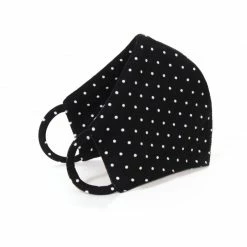 New ❤️ Face Mask Black Polka Dots By Aggi 😍
