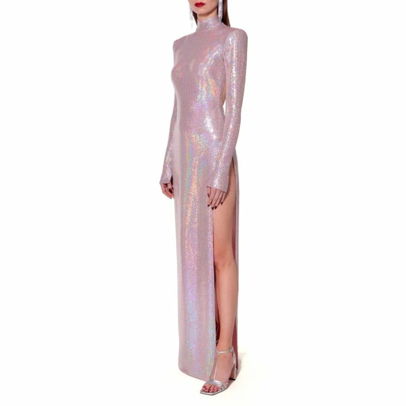 Hot Sale 🎁 Candice Holographic Pink 👗 Dress By Aggi ❤️ 10 Hot Sale 🎁 Candice Holographic Pink 👗 Dress By Aggi ❤️ - Image 8