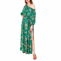 Coupon ✨ Jill Green Flowers 👗 Dress By Aggi 😉 -Cheap Aggi Store sd8v5pmmto0x0brxwgqv