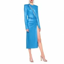 Best deal ⭐ Adriana Blue Aster 👗 Dress By Aggi 🔔 -Cheap Aggi Store sxl9cpahu1cixscqezre