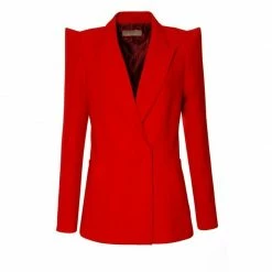Coupon 😉 Samantha True Red Blazer By Aggi 🌟