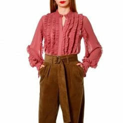 Discount 🥰 Blouse Marley Old Rose By Aggi 🧨 -Cheap Aggi Store uz3akjzykwmfhjvftelj