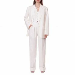 Outlet 🧨 Frankie Aesthetic White Trousers By Aggi 🎉 -Cheap Aggi Store v6i3qly9zv7g9fcdr0zp