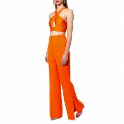 Promo 🌟 Camilla Neon Orange Flared Pants By Aggi 🔔 -Cheap Aggi Store vcmnhgfy8hij0dnmvocz
