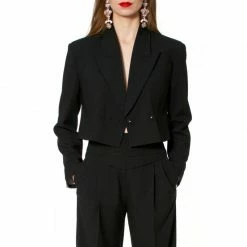 Top 10 ⭐ Giorgia Neutral Black Blazer By Aggi 😉 -Cheap Aggi Store vduleidnrypvsnesfs79