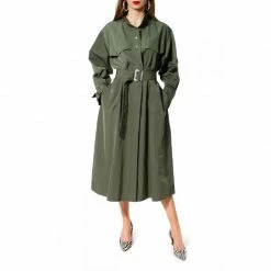 Wholesale 🎁 Vanda Khaki Trench-Coat By Aggi 👏 8 Wholesale 🎁 Vanda Khaki Trench-Coat By Aggi 👏 -Cheap Aggi Store vp8xaut8lv4g8p6qn7f6